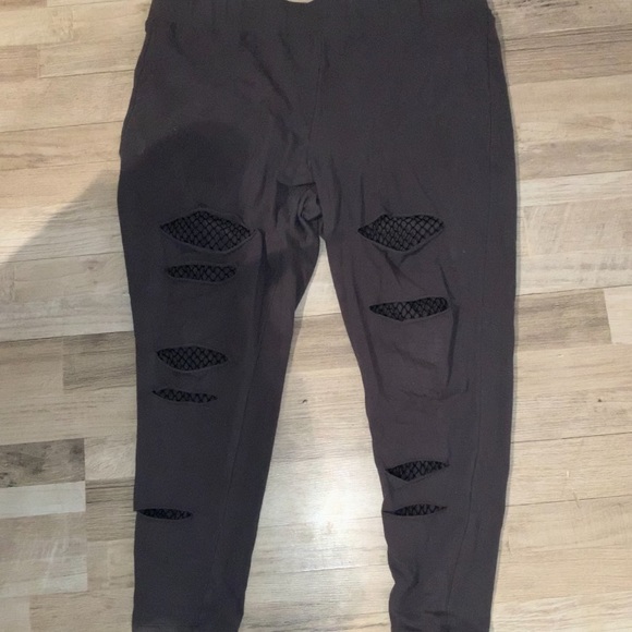 Torrid legging slashed fishnet - Picture 2 of 4